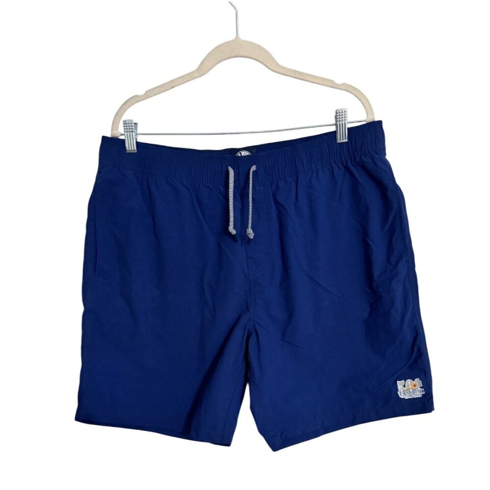 Reyn Spooner swim shorts navy blue sz XL‎ branded holdiay summer vacation cruise